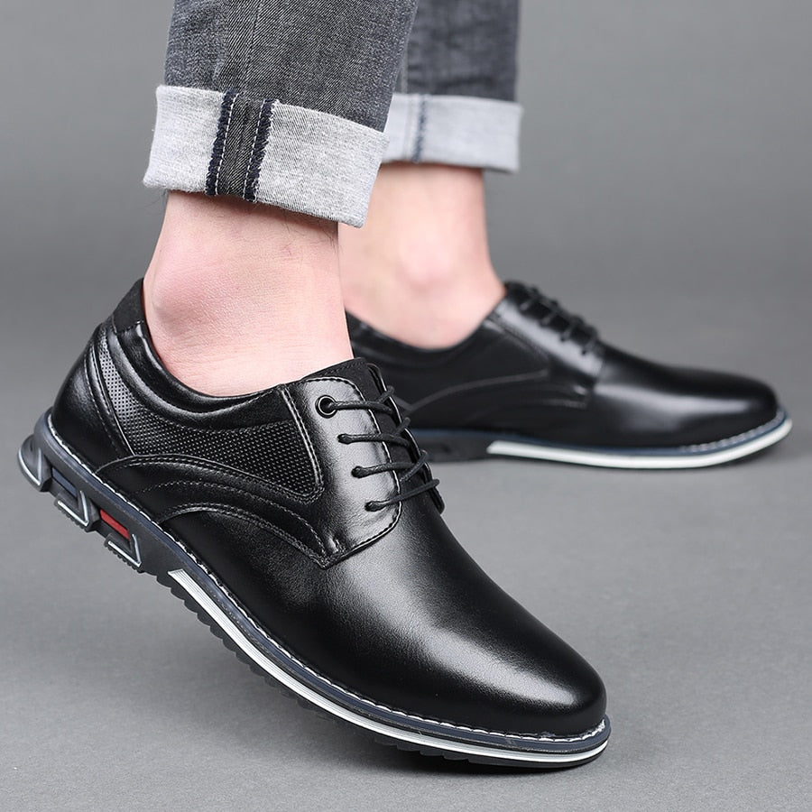 Valois Paris Classique Parisien — Chaussures Homme à Lacets Noir