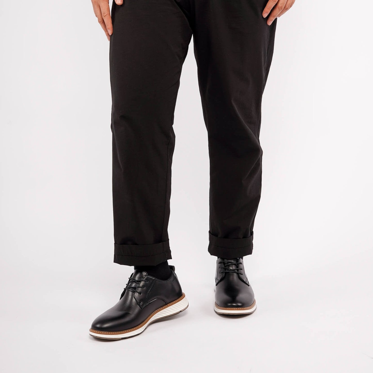 Valois Paris Élégance — Chaussures Homme à lacets Noir