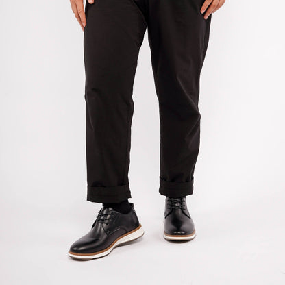 Valois Paris Élégance — Chaussures Homme à lacets Noir