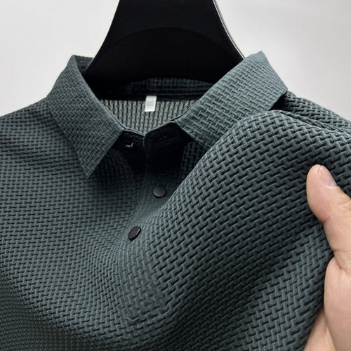 Valois Paris Bracciano Vert — Polo Homme à col Classique