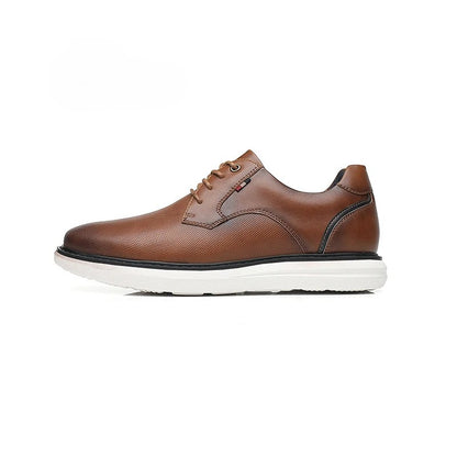 Valois Paris Vector — Chaussures homme à lacets style habillé Marron