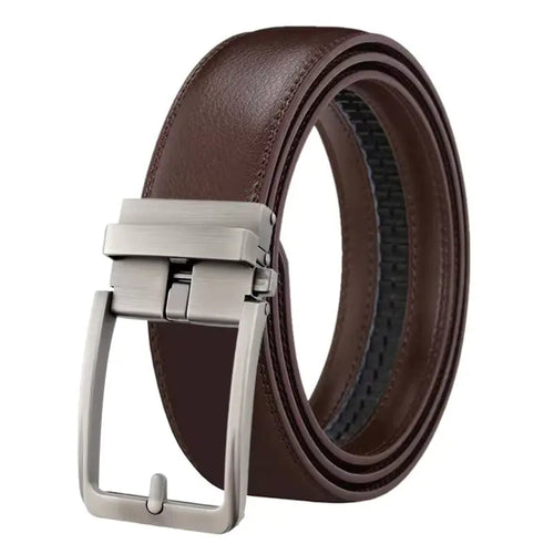 Valois Paris Liberté – Ceinture en Cuir Réglable et Élégante Marron