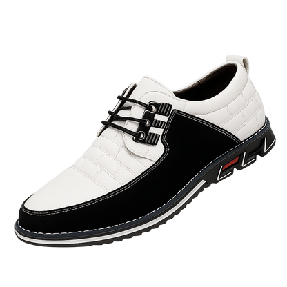 Valois Paris Derby Blanc — Chaussures Homme à Lacets Pour le Quotidien et le Bureau