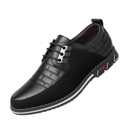 Valois Paris Derby Noir — Chaussures Homme à Lacets Pour le Quotidien et le Bureau