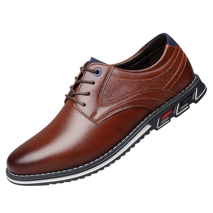 Valois Paris Classique Parisien — Chaussures Homme à Lacets Marron