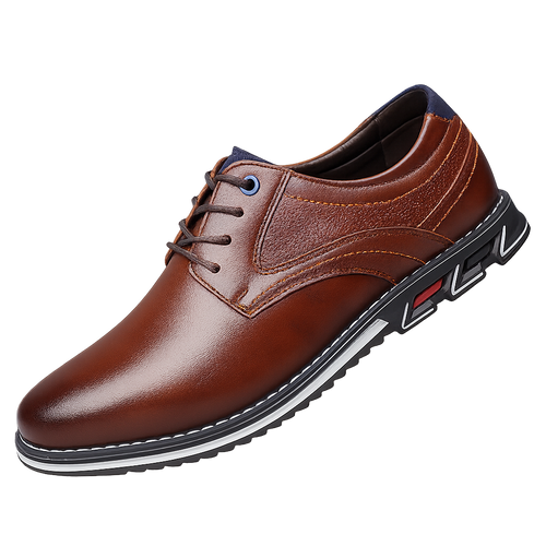 Valois Paris Classique Parisien — Chaussures Homme à Lacets Marron