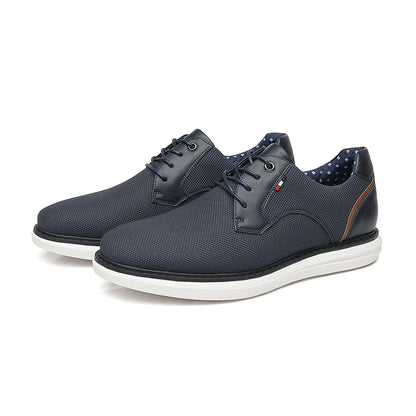Valois Paris Vector — Chaussures homme à lacets style habillé Bleu