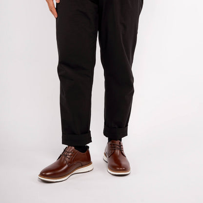 Valois Paris Élégance — Chaussures Homme à lacets Marron