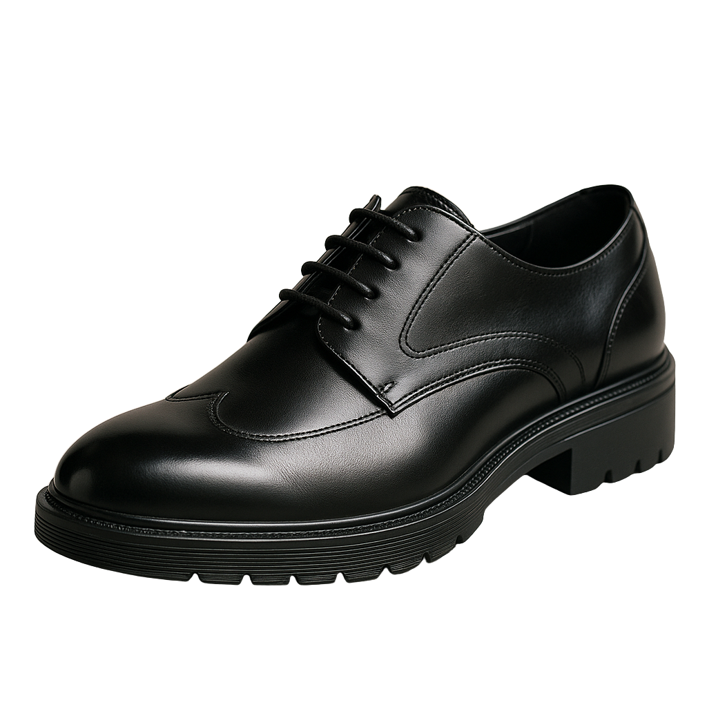 Valois Paris Éloi — Chaussures Homme à Lacets Silhouette Classique Noir