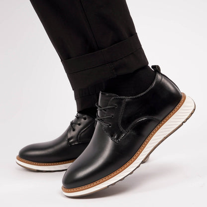Valois Paris Élégance — Chaussures Homme à lacets Noir