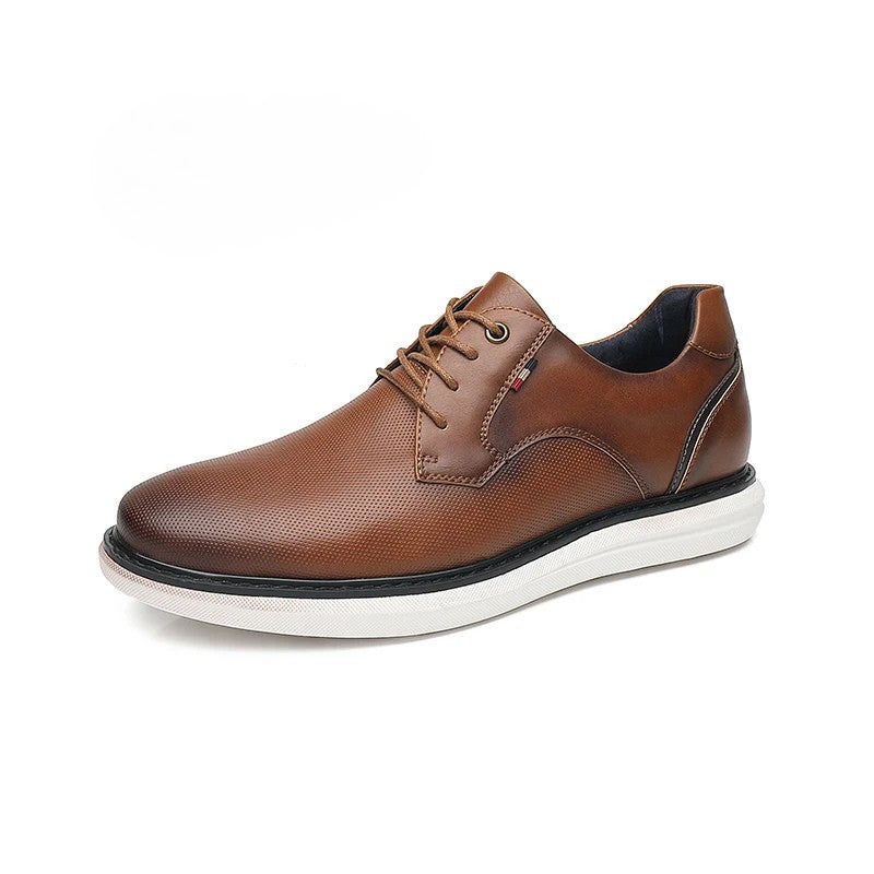 Valois Paris Vector — Chaussures homme à lacets style habillé Marron