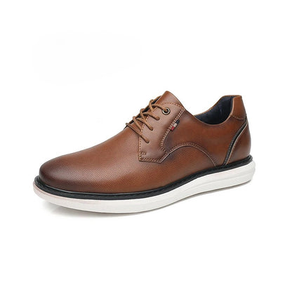 Valois Paris Vector — Chaussures homme à lacets style habillé Marron